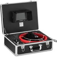 Usorteret Endoscoop camera - 30 m - 12 LED - 7 "-display -