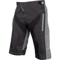 O'Neal Fietsbroek Element, korte broek, hybride model, zwart/grijs, maat 30/46