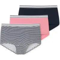 Schiesser Onderbroek navy / rosa / zwart / wit