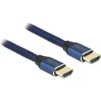 DeLOCK Ultra High Speed HDMI Cable 48 Gbps 8K 60 Hz blue 2 m certified
