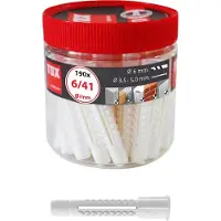 Tox 016260031 6x41 Mm Muurplug 190 Eenheden