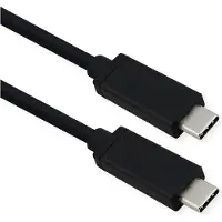 Roline USB4 Gen 3 Kabel, Emark, C-C, M/M, 40Gbit/s, 100W , zwart, 0,8 m