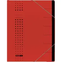 Pierre by Elba Sorteermap Chic A4 Rood Karton 25 x 1,2 x 31,5 cm