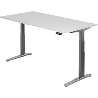 Hjh OFFICE PRO XBHM 2E GC - Wit 200 x 100 Tafelhoogte I Elektrisch in hoogte verstelbaar