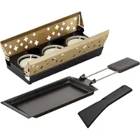 Kuhn Rikon Raclette Set Mini Candle Light, goud, artikelnummer 32169