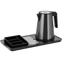 Royal Catering Waterkoker - koffie- en theestation - 1.2 L - 1400 W - zwart -