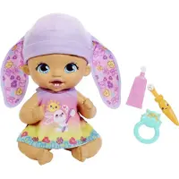 Mattel Brush & Smile Little Bunny Baby Doll Veelkleurig 24 Months