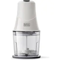 Black & Decker BXCH260E, 0,5 liter, Transparant, Wit, Kunststof, Roestvrij staal, 260 W, 220-240 V