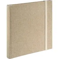 Hama Jumbo Tessuto beige 30x30 60 witte pagina's 3847 (10 x 15 cm)