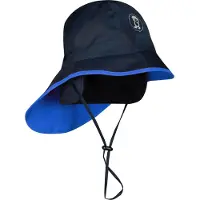 TROLLKIDS - Kid's Rain Hat - Hoed 48-52 cm - 2-5 Years, blauw