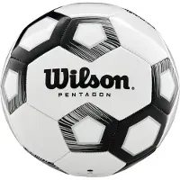 Wilson Pentagon Black/White Voetbal
