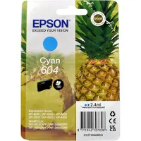 Epson 604 (C13T10G24010) Inktcartridge Cyaan