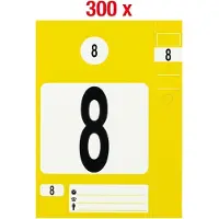 Ks Tools 500.8017 Sleutelhanger Geel 300 stuk(s)