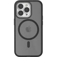Woodcessories Bruincessories Doorzichtig MagSafe iPhone 14 Pro Hoesje Mat Zwart