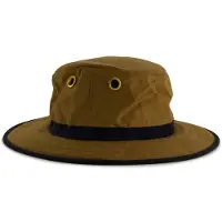 Tilley Hoed Men The Outback TWC7 British Tan Navy-Maat 60