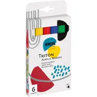 Kreul Triton Pen Mix 6 stuks