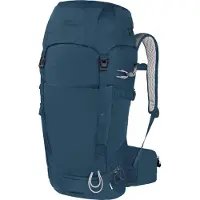 Jack Wolfskin Sportrugzak 'Wolftrail 34 Recco' blauw / donkerblauw