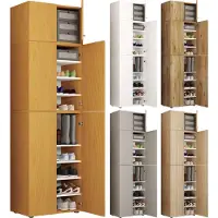 VCM LonaXXL schoenenkast 6 deuren eik decor.