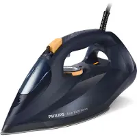 Philips Stoomstrijkijzer DST7060/20 - 3000W - SteamGlide Elite-zoolplaat - Quick Calc Release functie - Zelfreinigend - Verticaal Strijken Mogelijk - Lang Snoer - Druppelstop - Blauw / Geel