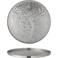 Bloomingville Leila Dienblad, Zilver, Metaal