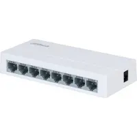 Dahua Ethernet Switch - 8 Poorten - Unmanaged - 8 x 10 / 100 Mbps - Internet - Netwerk splitter - PFS3008-8ET-L