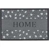 Pergamon Binnen en buiten Deurmat Rubber Flock Home