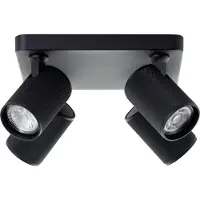 Brilliant Plafondspot Marty Zwart 4xgu10 5w