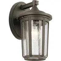 Elstead Lighting LED Wand Buitenlamp Fairfield | 1X E27 Max 60W | IP44 | Dimbaar | Olde Bronze