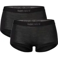 Super.natural - Women's Tundra 175 Hipster 2 Pack - Onderbroek S, zwart