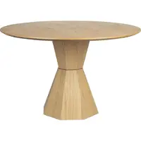 Zuiver Lotus Eettafel - Ø 120 cm - Eiken