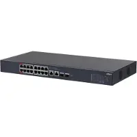 Dahua CS4218-16ET-135 18-poorts cloud-beheerde desktop switch met 16-poorts PoE
