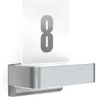 Steinel L 820 SC SI Up- & Downlight House number 087579 LED-buitenlamp met bewegingsmelder (wand), LED-huisnummerlamp met bewegingsmelder LED vast ingebouwd