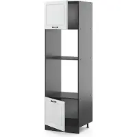 Vicco R-Line Magnetronkast – 60 cm Wit Landhuis