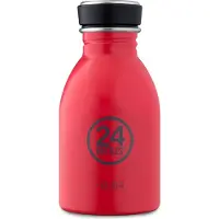 24Bottles Urban Drinkfles 250 ml Capaciteit - hot red