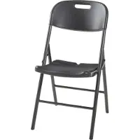 En.casa Klapstoel Ljusnarsberg set van 4 tuinstoelen 87x46x53 cm zwart []