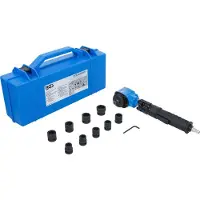 Bgs Boormachine + slagboor, Slagmoersleutel met perslucht haakse & power dopsleutelset 12,5 mm (1/2") 650 Nm (Perslucht)