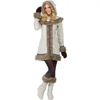 Boland - Kostuum Sedna (S) - Volwassenen - Eskimo -