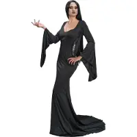 Chaks - Morticia Addams Wednesday kostuum voor volwassenen - M