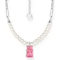 Thomas Sabo Halsketting, Charmante ketting, (925 zilver, 40 - 45 cm)
