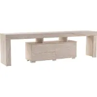 Skye Decor - TV-standaard - Travertijn - 100% met melamine gecoat spaanplaat - 41 x 189 x 13,5 cm