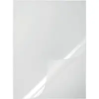 Durable klemrughoes, polypropeen, 220 my, 50 st., transparant