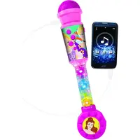Disney Princess Disney prinses Trendy Verlichtingsmicrofoon met luidspreker (aux-in), melodieën en geluidseffecten