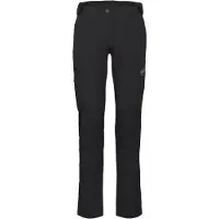 Mammut - Women's Runbold Guide Softshell Pants - Trekkingbroek 46 - Short, zwart