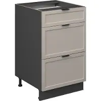 Vicco Fame-Line Keukenonderkast – 50 cm zonder werkblad GrijsBeige