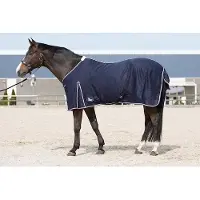 Harry's Horse polycotton zomerdeken Kleur: navy blue, Onderlengte: 215 cm