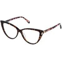 Just cavalli VJC126 57/14/140 Bruin/geel glanzend Acetaat VROUW VJC126