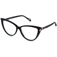 Just cavalli VJC126 57/14/140 Zwarte Glanzende Acetaat Dames VJC126