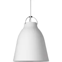 Fritz Hansen Hanglampe , Caravaggio P3, dimbare, Wit, Woonkamer, Metaal, Designer
