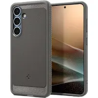 Spigen Rugged Armor Backcover MagSafe voor de Samsung Galaxy S25 - Marble Gray