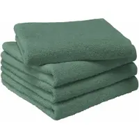 MOODIT Handdoek Troy 50 x 100 cm Emerald Green (Set van 4)